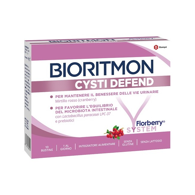 Bioritmon Cysti Defend Integratore per le vie urinarie 10 bustine