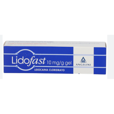 Angelini Lidofast 25 Mg/g Gel Uretrale Lidofast 10 Mg/g Gel Lidocaina Cloridrato
