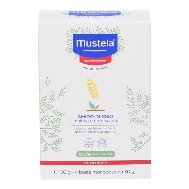 Laboratoires Expanscience Mustela Amido Di Riso 4 Bustine Da 30 G