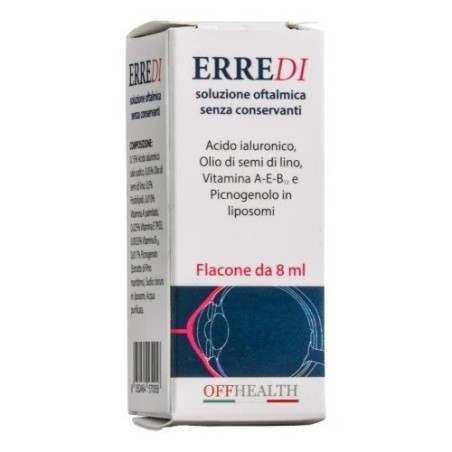 Offhealth Erredi Soluzione Oftalmica Senza Conservanti 8 Ml Offhealth Erredi Soluzione Oftalmica Senza Conservanti 8 Ml