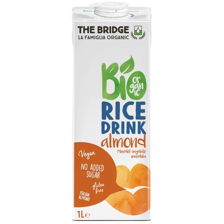 The Bridge Bio Rice Drink Mandorla 1000 Ml The Bridge Bio Rice Drink Mandorla 1000 Ml