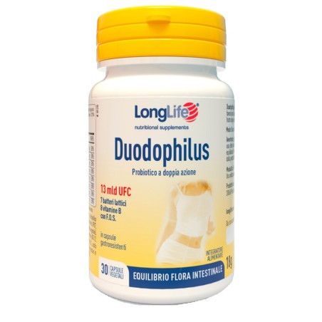 Longlife Duodophilus 30 Capsule Vegetali Longlife Duodophilus 30 Capsule Vegetali