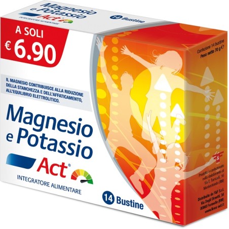 F&f Magnesio E Potassio Act 14 Bustine F&f Magnesio E Potassio Act 14 Bustine