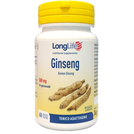 Longlife Ginseng 5% 60 Capsule Vegetali