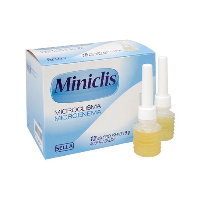Sella Miniclis Adulti 9 G 12 Microclismi Sella Miniclis Adulti 9 G 12 Microclismi