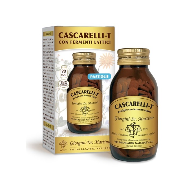 Dr. Giorgini Cascarelli T Pastiglie 180 Pastiglie Con Fermenti Lattici