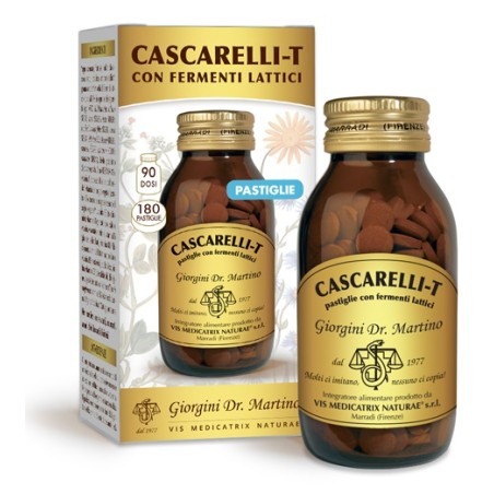 Dr. Giorgini Cascarelli T Pastiglie 180 Pastiglie Con Fermenti Lattici