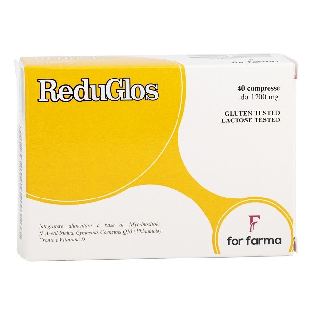 For Farma Reduglos 40 Compresse 1200 Mg