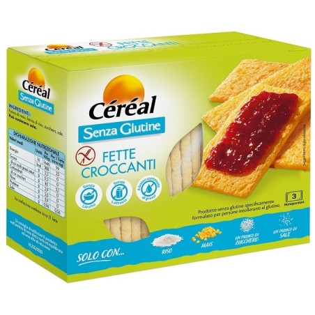 Nutrition & Santè Cereal Fette Croccanti 3 Monoporzioni