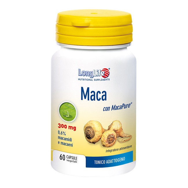 Longlife Maca 60 Capsule Vegetali Da 550 Mg Longlife Maca 60 Capsule Vegetali Da 550 Mg