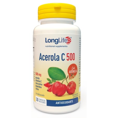 Longlife Acerola C500 Arancia 30 Compresse Longlife Acerola C500 Arancia 30 Compresse