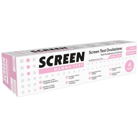 Screen Italia Screen Test Rapido Ovulazione Screen 4 Pezzi