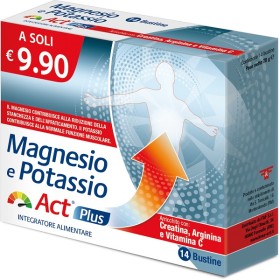 F&f Magnesio E Potassio Act Plus 14 Bustine