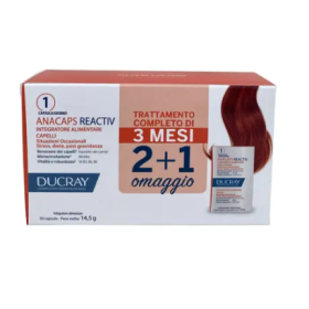 Ducray Anacaps Reactiv Trio 3 Pezzi Da 30 Capsule