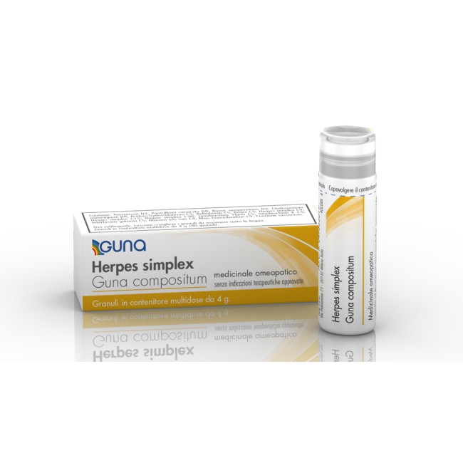 Herpes Simplex Guna Compositum Granuli In Contenitore Multidose Medicinale Omeopatico Senza Indicazioni Terapeutiche Approvate Herpes Simplex Guna Compositum Granuli In Contenitore Multidose Medicinale Omeopatico Senza Indicazioni Terapeutiche Approvate