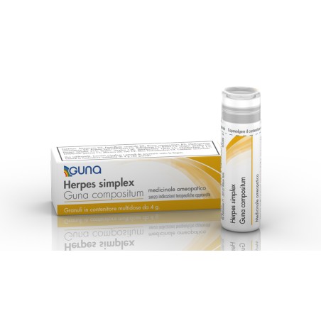 Herpes Simplex Guna Compositum Granuli In Contenitore Multidose Medicinale Omeopatico Senza Indicazioni Terapeutiche Approvate