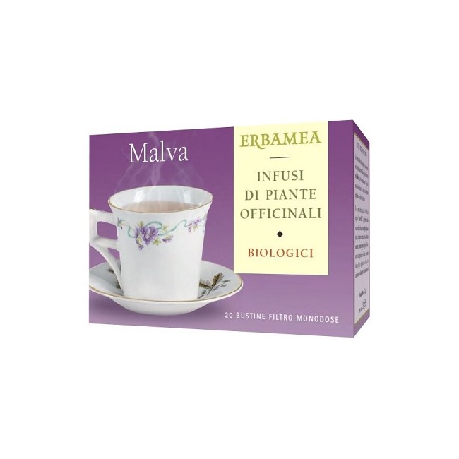 Erbamea Malva Bio 20 Bustine 24 G Erbamea Malva Bio 20 Bustine 24 G