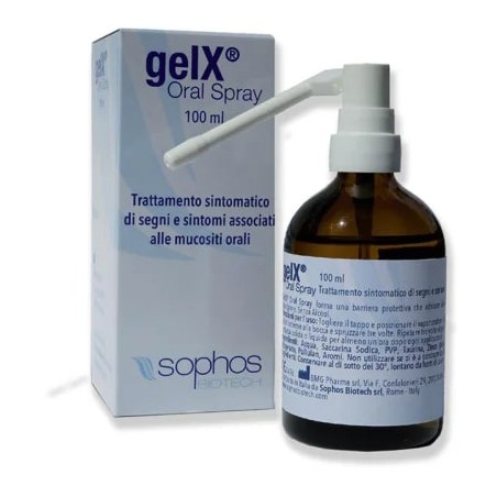 Sophos Biotech Gel Spray Orale Per Trattamento Sintomatico Segni E Sintomi Associati Alle Mucositi Orali