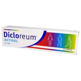 Dicloreum Actigel 1% Gel Diclofenac Dolori Articolari e Dolori Muscolari 50g