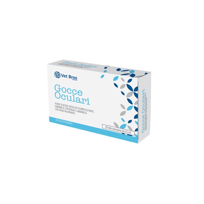 Vet Bros Company Vet Bros Soluzione Salina Sterile Oftalmica Ad Uso Veterinario 10 Fiale Da 5 Ml