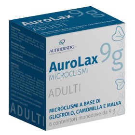 Aurobindo Pharma Microclismi Per Adulti Aurolax 6 Contenitori 9 G