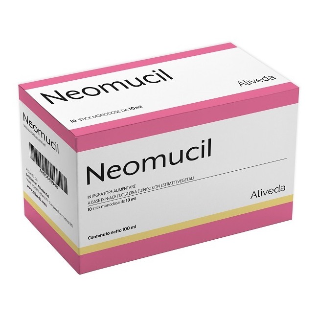 Aliveda Neomucil 10 Stick Da 10 Ml Aliveda Neomucil 10 Stick Da 10 Ml
