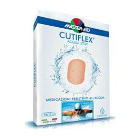 Pietrasanta Pharma Medicazione Autoadesiva Trasparente Impermeabile Master-aid Cutiflexmed 10x12 Cm 5 Pezzi