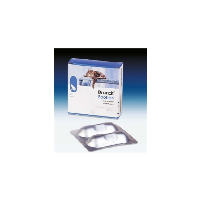 Vetoquinol Droncit Spot-on 20 Mg Soluzione Spot-on Per Gatti