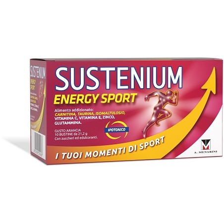 Menarini Sustenium Energy Sport 10 Bustine Menarini Sustenium Energy Sport 10 Bustine