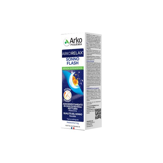 Arkopharma Arkorelax Flash Sonno Spray 20 G Arkopharma Arkorelax Flash Sonno Spray 20 G