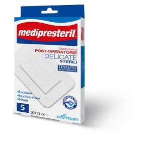 Corman Medicazione Medipresteril Post Operatoria Delicata Sterile 7x5 5 Pezzi