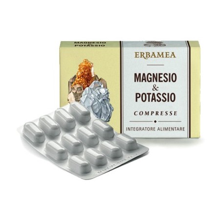 Erbamea Magnesio & Potassio 24 Compresse Erbamea Magnesio & Potassio 24 Compresse