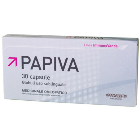 Vanda Omeopatici Papiva 30 Capsule Immunovanda