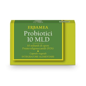 Erbamea Probiotici 10 Miliardi 24 Capsule Vegetali