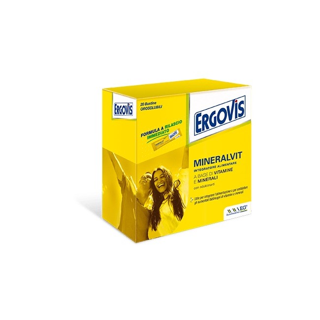 Eg Eurogenerici Ergovis Mineralvit 20 Buste Orosolubili 30 G