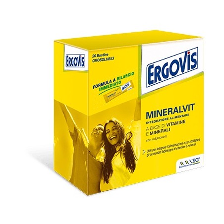 Eg Eurogenerici Ergovis Mineralvit 20 Buste Orosolubili 30 G Eg Eurogenerici Ergovis Mineralvit 20 Buste Orosolubili 30 G