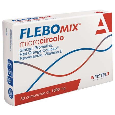Aristeia Farmaceutici Flebomix Microcircolo 30 Compresse Aristeia Farmaceutici Flebomix Microcircolo 30 Compresse