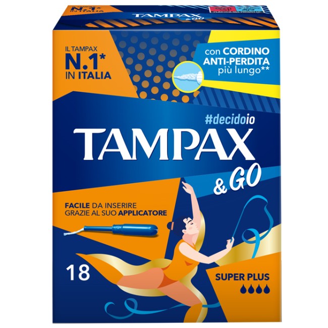 Fater Tampax &go Super Plus 18 Pezzi