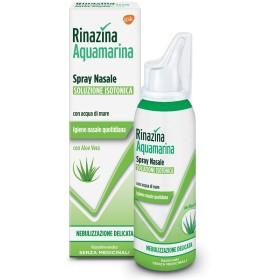 Haleon Rinazina Aquamarina Isotonica Aloe Spray Nebulizzazione Delicata 100 Ml