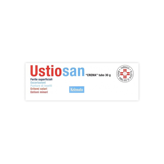 Kelemata Ustiosan “crema” Tubo 30g Ferite Superficiali, Escoriazioni, Punture Di Insetti, Eritemi Solari, Ustioni Minori