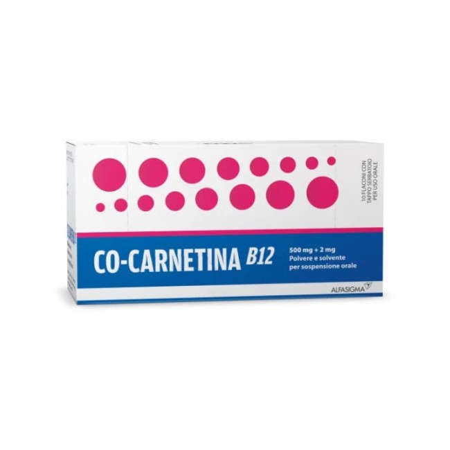 Co-Carnitina B12 500 mg/2 mg Polvere e solvente per sospensione orale