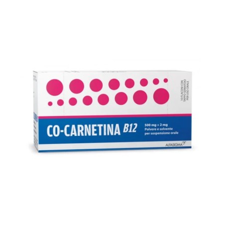 Co-Carnitina B12 500 mg/2 mg Polvere e solvente per sospensione orale