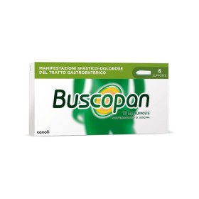 Buscopan per mal di pancia e crampi/dolori addominali 6 supposte