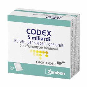Codex 5 Miliardi Polvere per sospensione orale per equilibrio intestinale Codex 5 Miliardi Polvere per sospensione orale per equilibrio intestinale