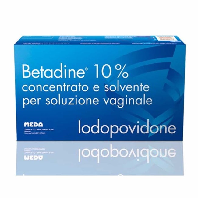Betadine 10% soluzione vaginale disinfettante iodopovidone