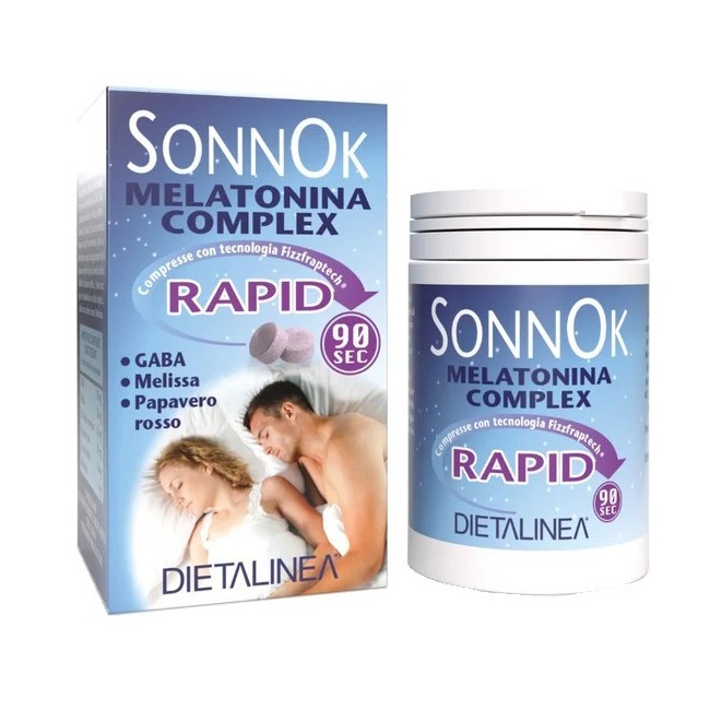 Gdp - General Dietet. Pharma Dietalinea Sonnok Melatonina Rapid 60 Compressa Gdp - General Dietet. Pharma Dietalinea Sonnok Melatonina Rapid 60 Compressa