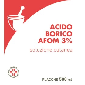Aeffe Acido Borico Afom 3% Soluzione Cutanea Acido Borico