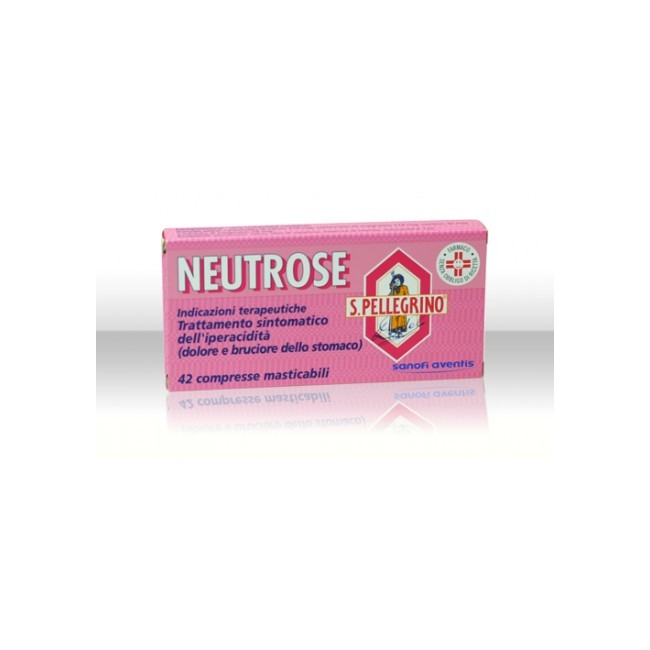 Neutrose S.Pellegrino Antiacido 42 compresse masticabili