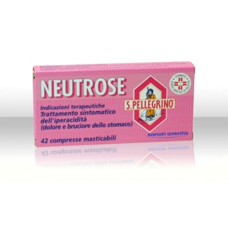Neutrose S.Pellegrino Antiacido 42 compresse masticabili Neutrose S.Pellegrino Antiacido 42 compresse masticabili