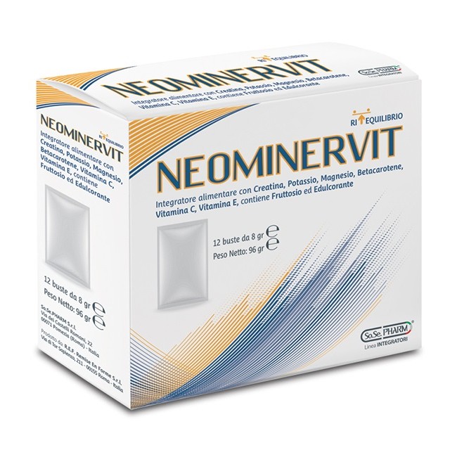 So.se. Pharm Neominervit 12 Bustine So.se. Pharm Neominervit 12 Bustine